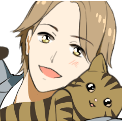 豹柄猫 オヤジイケメン ねこのきもち Lineスタンプ ねこのきもち いぬのきもち